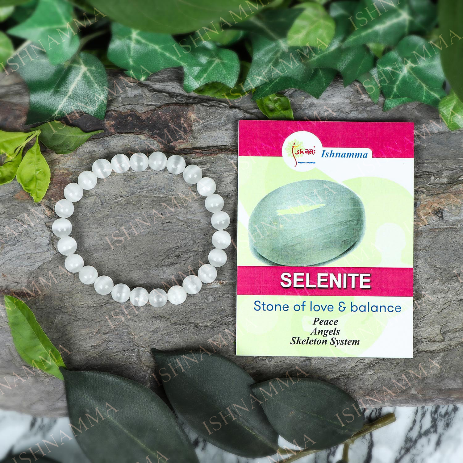 Selenite Information Card | East Meets West USA