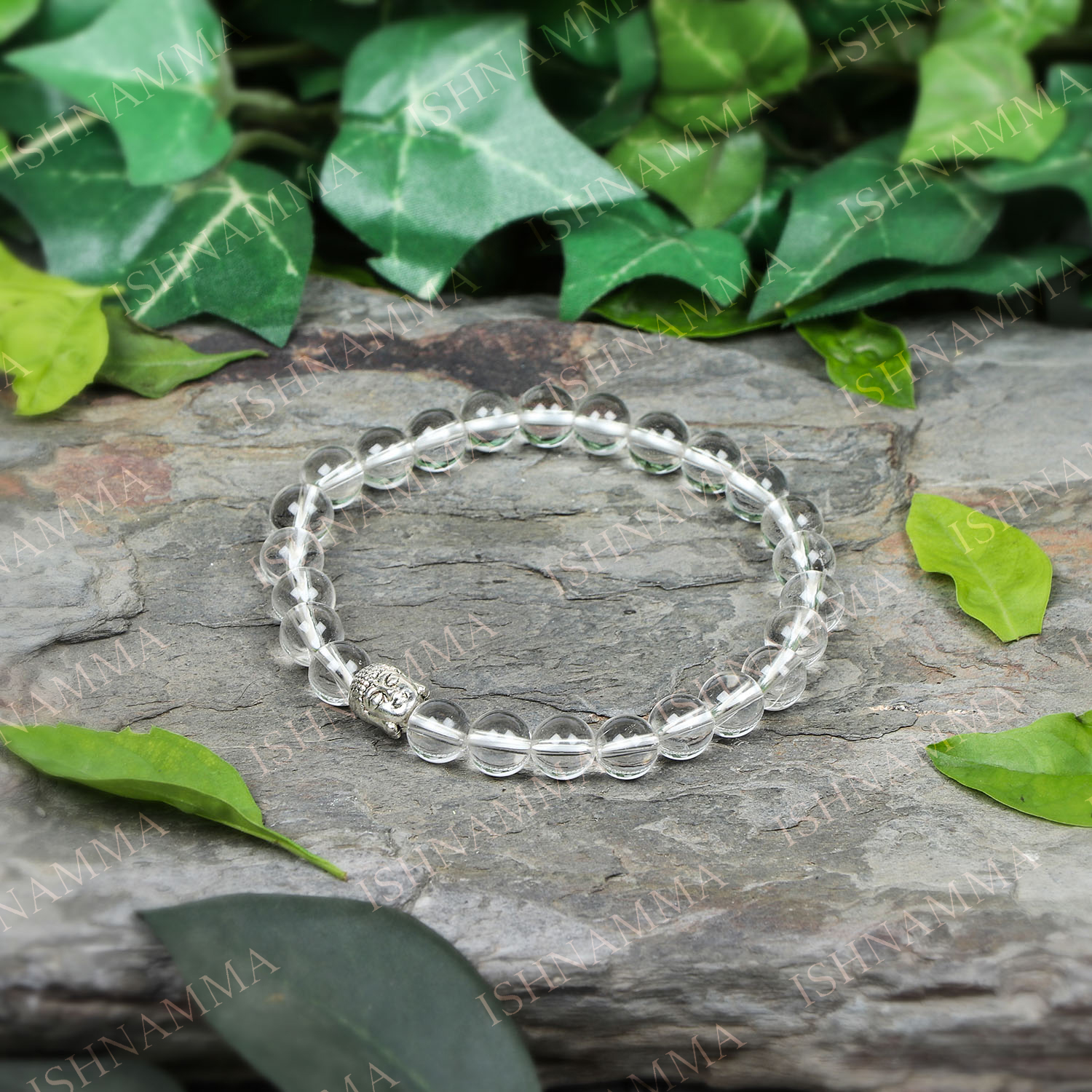 Crystal Bracelet | Natural Clear Quartz Crystal Beads Bracelet